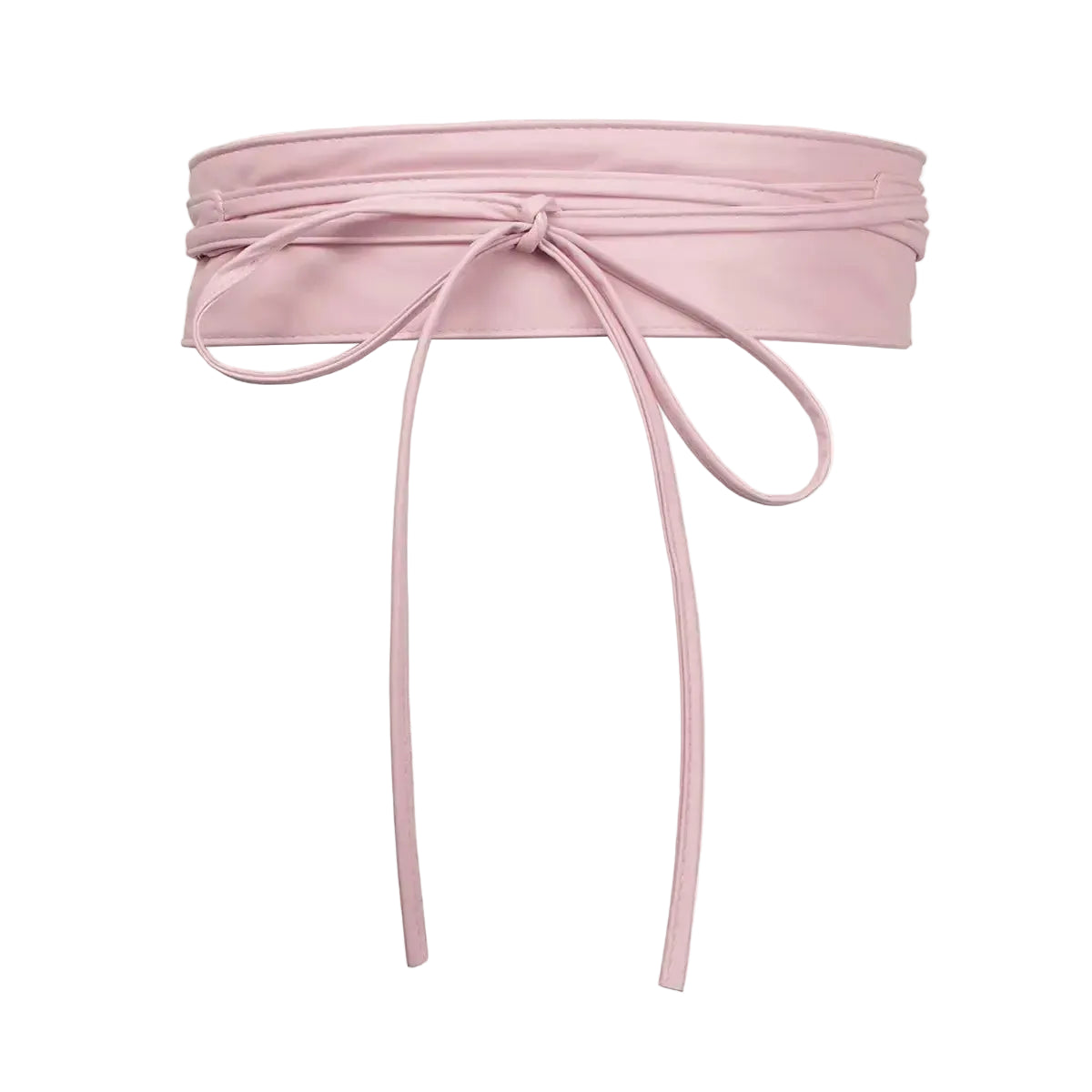 Ceinture Boho en Faux cuir pour femme style obi